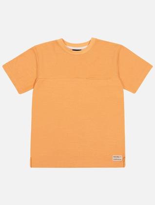 Imagem de Camiseta Infantil Menino Com Bolso Caramelo Catavento