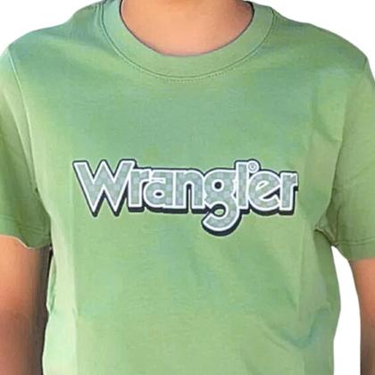 Imagem de Camiseta Infantil Meninos Wrangler Verde WMJ5605