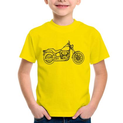 Imagem de Camiseta Infantil Moto Custom - Foca na Moda