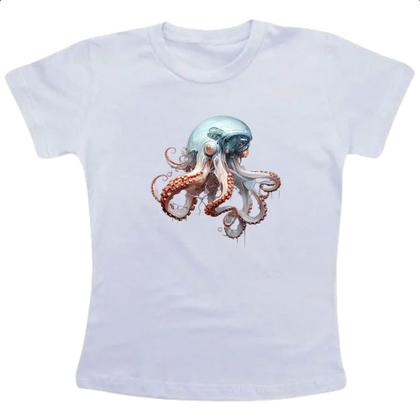Imagem de Camiseta Infantil Polvo robo
