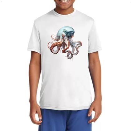 Imagem de Camiseta Infantil Polvo robo