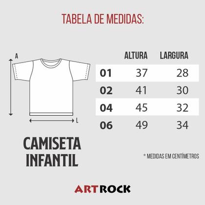 Imagem de Camiseta Infantil Quero Rock Preta