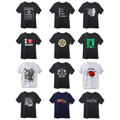 Imagem de Camiseta Jogos Gamer Nerd Anime Blusa Adulta Geek