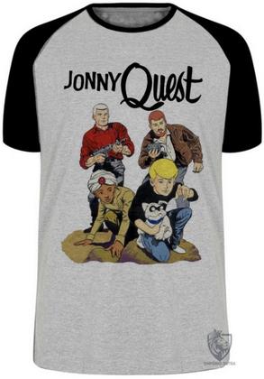 Imagem de Camiseta Jonny Quest turma Blusa Plus Size extra grande adulto ou infantil