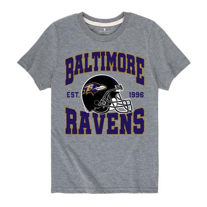 Imagem de Camiseta Junk Food NFL Team Helmet Baltimore Ravens Kids