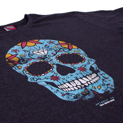 Imagem de Camiseta Juvenil Caveira Mexicana Preta Jaguar