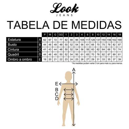 Imagem de Camiseta Juvenil Look Jeans Tie-Dye Manga Longa Preto - PRETO - 6