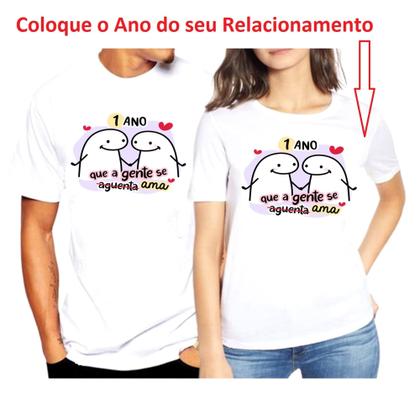 Imagem de Camiseta Kit Namorados Flork Blusa Love Amor Presente