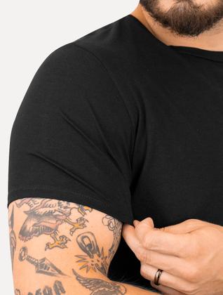 Imagem de Camiseta Lacoste Masculina Jersey Pima Cotton Preta