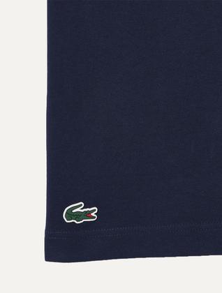 Imagem de Camiseta Lacoste Masculina Regular Sport Dry Print Croco Azul Marinho