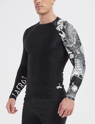 Imagem de Camiseta LAFROI de Manga Longa com Proteção UPF 50+ e Compressão