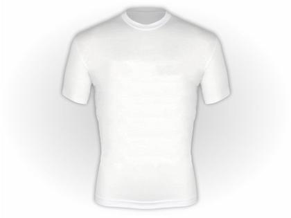 Imagem de Camiseta Lisa Algodão Manga Curta Adulto Branca