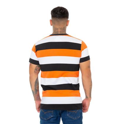 Imagem de Camiseta Listrada Ridens Estilo Clássico em Apenas 1 Peça