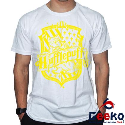 Imagem de Camiseta Lufa Lufa 100% Algodão Hogwarts Harry Potter Hufflepuff Geeko Shirts 02