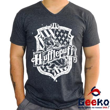 Imagem de Camiseta Lufa Lufa 100% Algodão Hogwarts Harry Potter Hufflepuff Geeko Shirts 10
