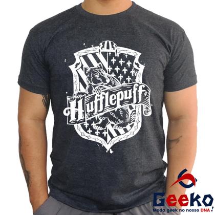 Imagem de Camiseta Lufa Lufa 100% Algodão Hogwarts Harry Potter Hufflepuff Geeko Shirts 10
