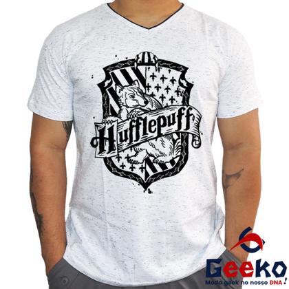 Imagem de Camiseta Lufa Lufa 100% Algodão Hogwarts Harry Potter Hufflepuff Geeko Shirts 10
