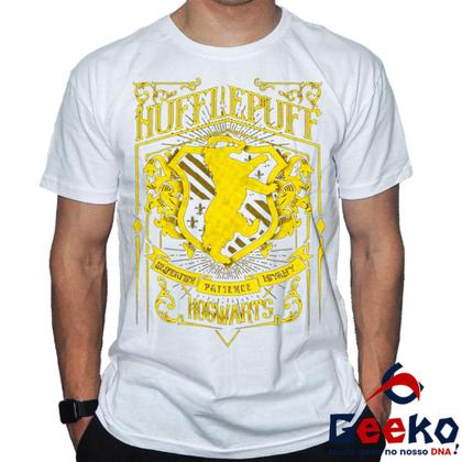 Imagem de Camiseta Lufa Lufa 100% Algodão Hogwarts Harry Potter Hufflepuff Lufa-Lufa Geeko Shirts 07