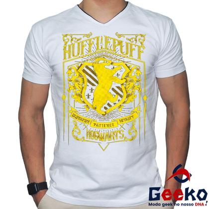 Imagem de Camiseta Lufa Lufa 100% Algodão Hogwarts Harry Potter Hufflepuff Lufa-Lufa Geeko Shirts 07