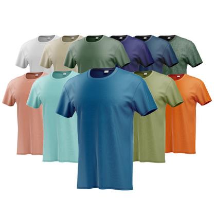 Imagem de Camiseta Malha Fria Lisa Basica Infantil Slim Antipilling