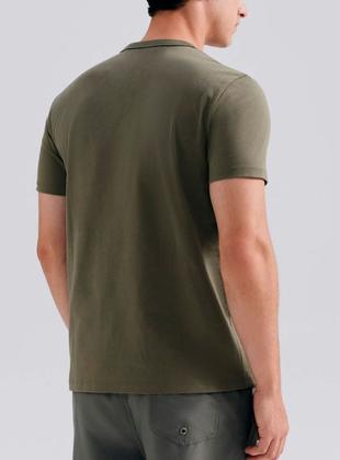 Imagem de Camiseta Manga Curta Hering KGMM Masculina Gola Redonda Algodão Peruano T. P/XXG