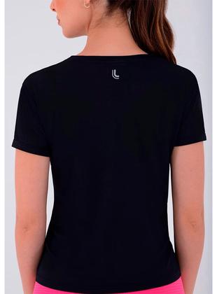Imagem de Camiseta Manga Curta Lupo Sport 77052-004 Feminina Básica Poliamida T. P/XXG