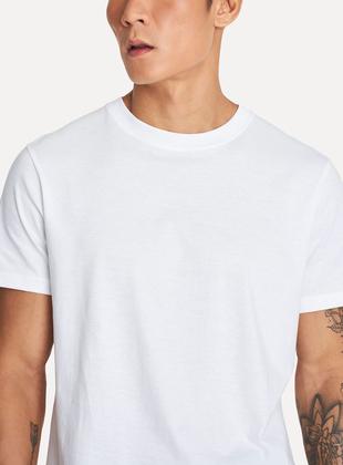 Imagem de Camiseta Manga Curta Simples Reserva 77065 Masculina Algodão Peruano T.P/3G