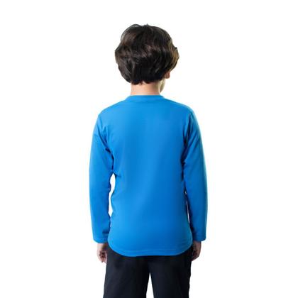 Imagem de Camiseta Manga Longa Blusa Infantil 100% Algodão