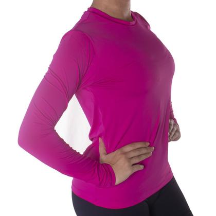 Imagem de Camiseta Manga Longa Feminina Com Proteção UV Selene