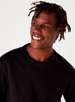 Imagem de Camiseta Manga Longa Hering N2MX Super Cotton T. P/XXG