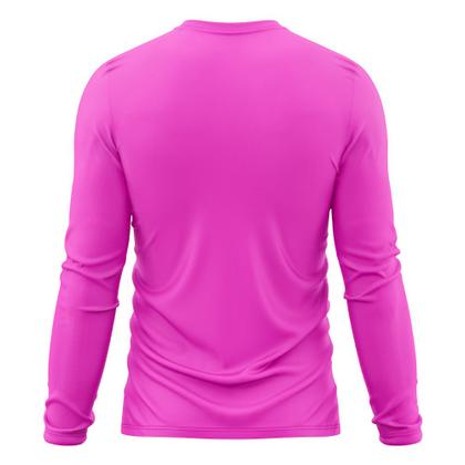 Imagem de Camiseta Masculina Adulto Proteção Solar UV Manga Longa Segunda Pele Dry Fit