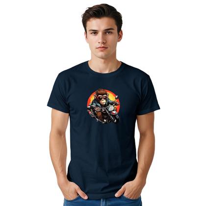 Imagem de Camiseta Masculina Algodão Estampa Club Moto Manga Curta