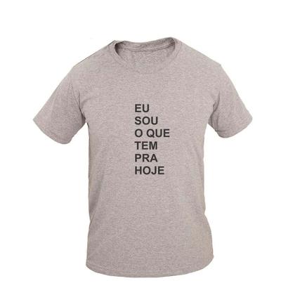 Imagem de Camiseta Masculina Algodão Manga Curta Eu Sou Casual