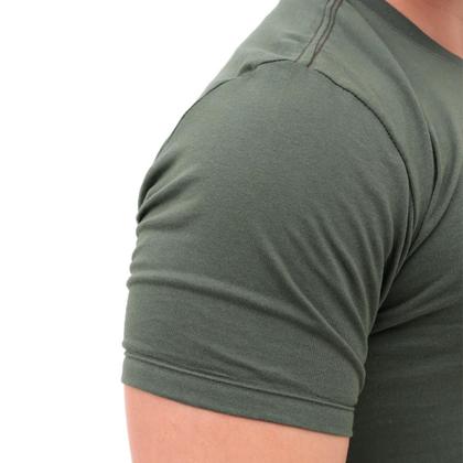 Imagem de Camiseta Masculina Básica Algodão Confortável 