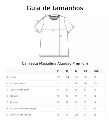 Imagem de Camiseta Masculina Básica Lisa 100% Algodão Premium