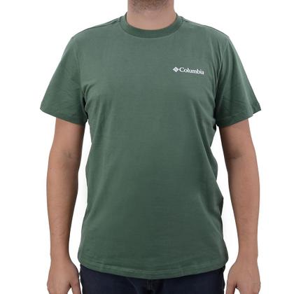 Imagem de Camiseta Masculina Columbia MC Basic Verde - 3203