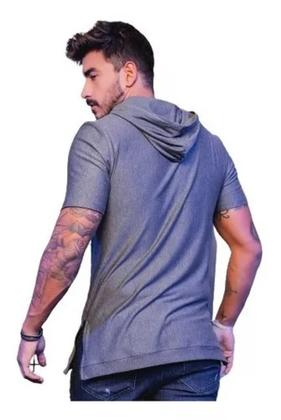 Imagem de Camiseta Masculina Com Capuz Pit Bull Jeans Lançamento!