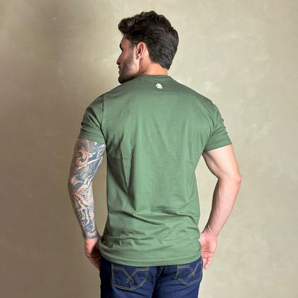 Imagem de Camiseta Masculina Country Verde Original Agro Paint Horse