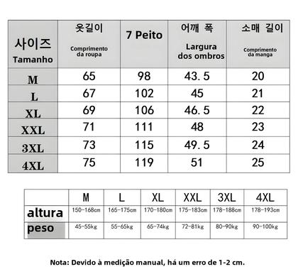 Imagem de Camiseta Masculina de Malha de Bambu Gelada - Manga Curta, Gola Redonda, Verão