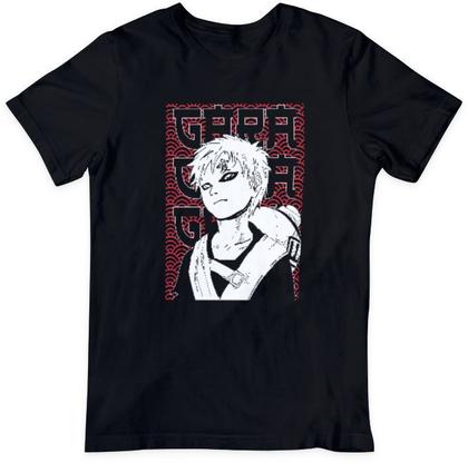 Imagem de Camiseta Masculina do Gaara Personagem do Manga Naruto