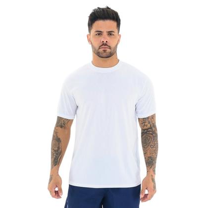 Imagem de Camiseta Masculina Dry Fit Básica Lisa Academia Treino