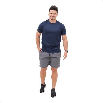 Imagem de Camiseta Masculina Dry Fit Basica TechMalhas  Lisa secagem rapida