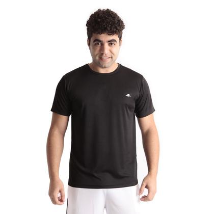 Imagem de Camiseta Masculina Dry Fit Listras e Logo