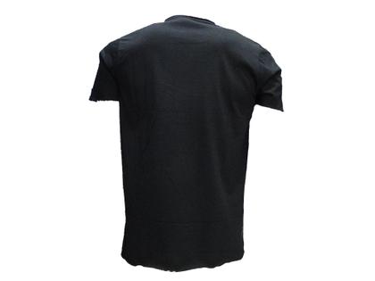 Imagem de Camiseta Masculina Estampada Caveira e Rosas - 100% Algodão Penteado Encorpado Premium