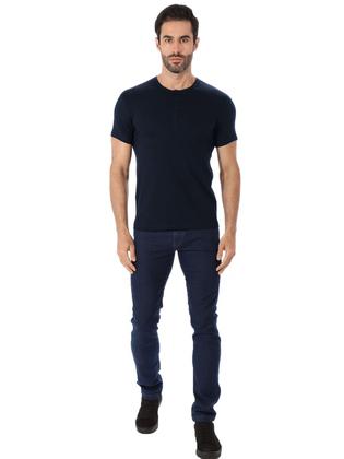 Imagem de Camiseta Masculina Henley Manga Curta Anistia Marinho