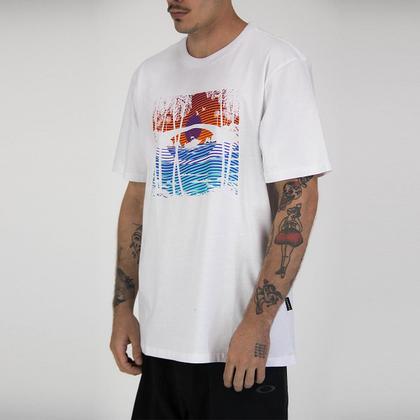 Imagem de Camiseta Masculina Oakley Sunset Lines Tee Lançamento