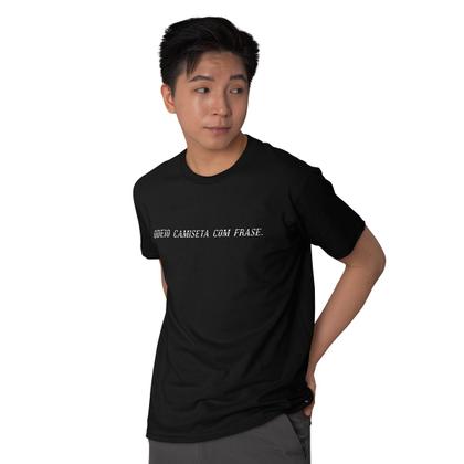 Imagem de Camiseta Masculina Odeio Camiseta Com Frase Sarcasmo Cômico