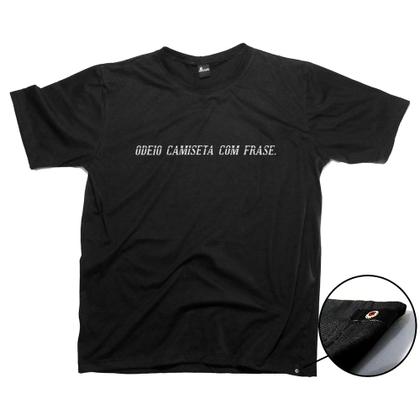 Imagem de Camiseta Masculina Odeio Camiseta Com Frase Sarcasmo Cômico