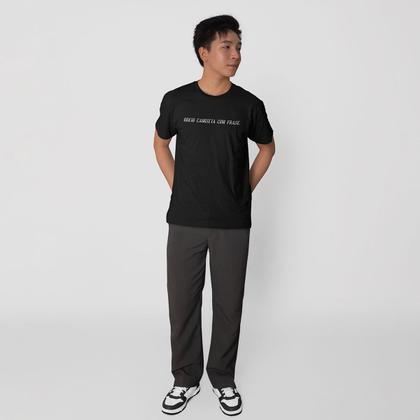 Imagem de Camiseta Masculina Odeio Camiseta Com Frase Sarcasmo Cômico