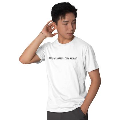 Imagem de Camiseta Masculina Odeio Camiseta Com Frase Sarcasmo Cômico
